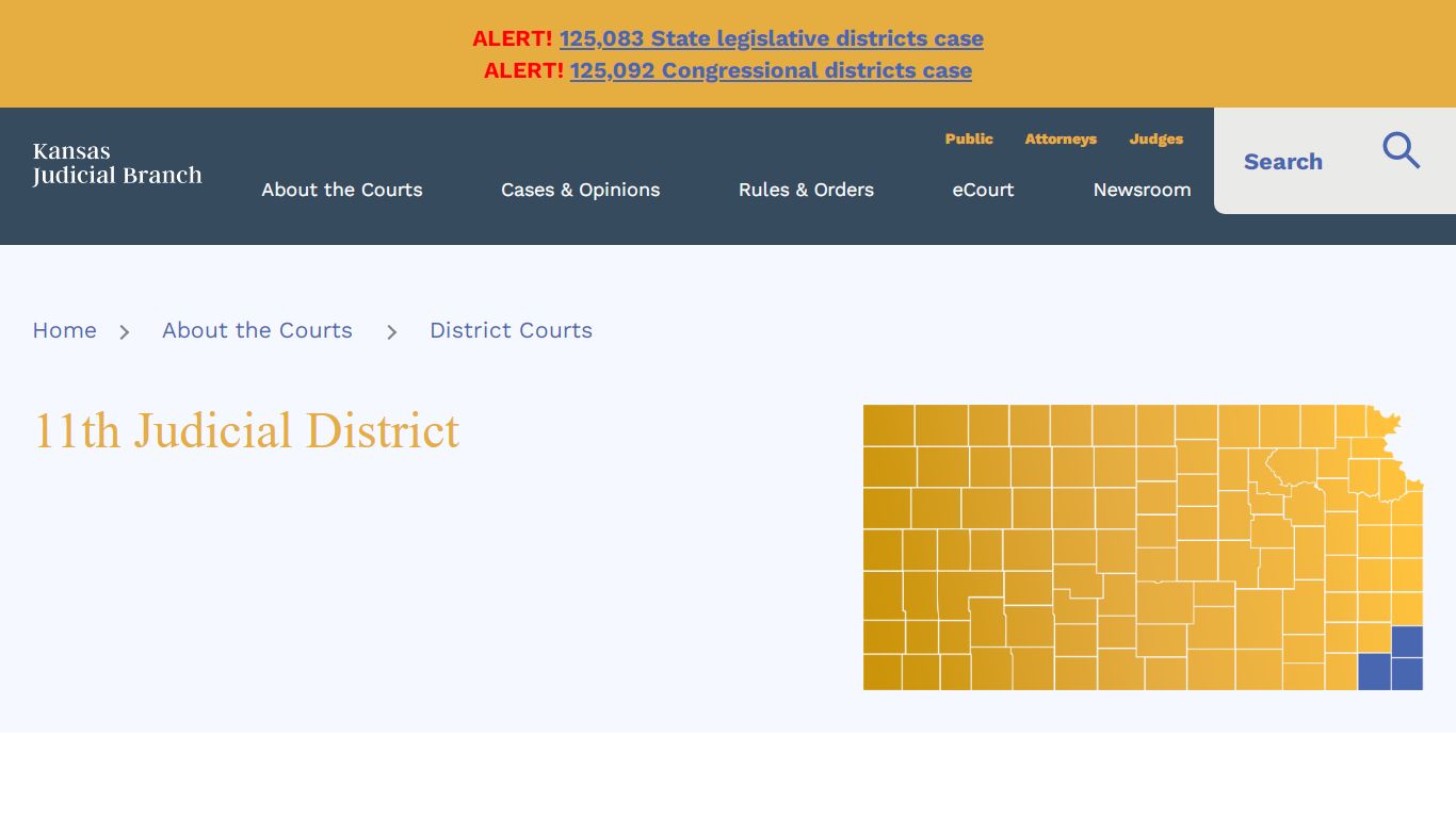 KS Courts - 11th Judicial District